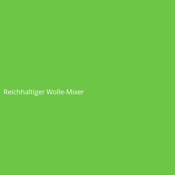 Reichhaltiger Wolle-Mixer