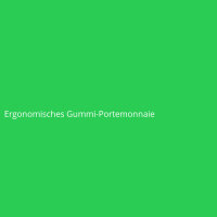Ergonomisches Gummi-Portemonnaie