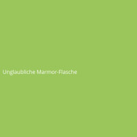 Unglaubliche Marmor-Flasche
