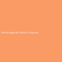 Hervorragender Beton-Computer