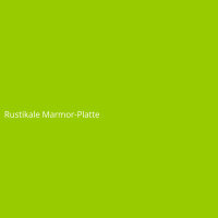 Rustikale Marmor-Platte