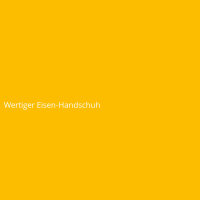 Wertiger Eisen-Handschuh