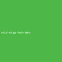 Mittelm&auml;&szlig;ige Plastik-Brille