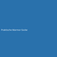 Praktische Marmor-Socke