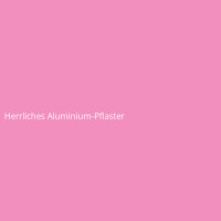 Herrliches Aluminium-Pflaster
