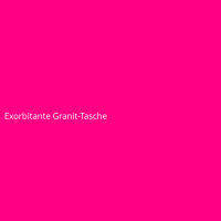 Exorbitante Granit-Tasche