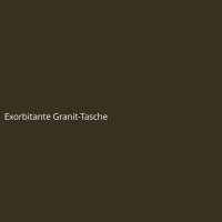 Exorbitante Granit-Tasche
