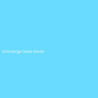 Schmierige Seide-Decke