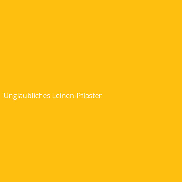 Unglaubliches Leinen-Pflaster