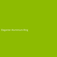 Eleganter Aluminium-Ring