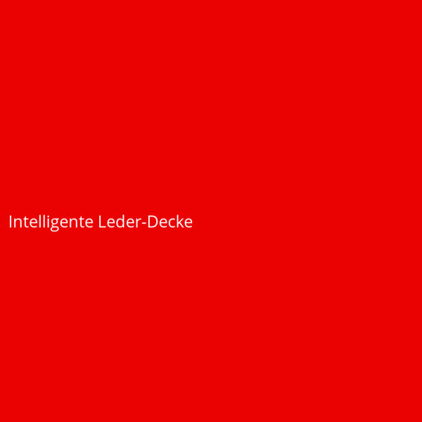 Intelligente Leder-Decke